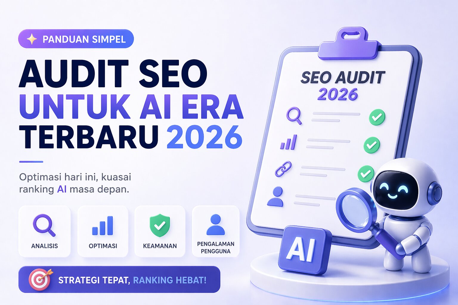 Strategi Audit SEO Berbasis AI Competitive Gap Analysis Optimization untuk Mengidentifikasi Peluang Kemenangan di SERP Era 2026