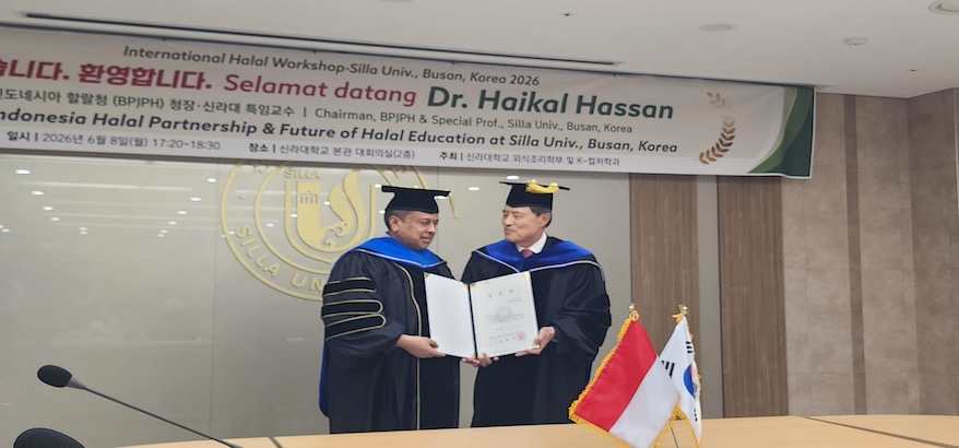 Haikal Hasan Raih Profesor Kehormatan, Indonesia Kian Diperhitungkan di Industri Halal
