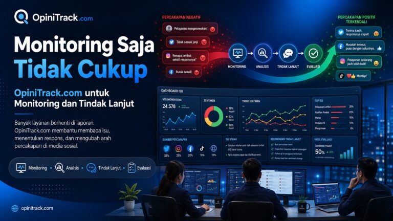 Mengapa Monitoring Media Sosial Saja Tidak Cukup Tanpa Tindak Lanjut?